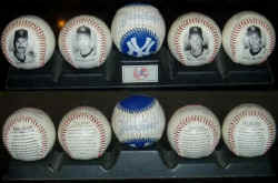 1996 Berger King Yankees Baseballs