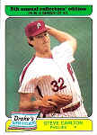 1985 Drakes Baseball CardSteve Carlton