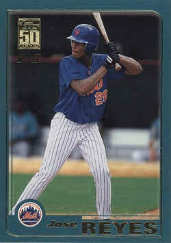 2001 Topps Carrd T242 Jose Reyes