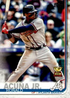 2019 Topps Ronald Acuņa Jr. Card 1