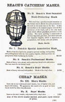 1892 Reach Catchers Mask catalog ad