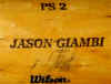 Jason Giambi Game Used SAM PS 2 Bat