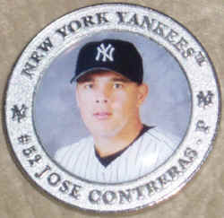 NY Post New York Yankee Medallion Error