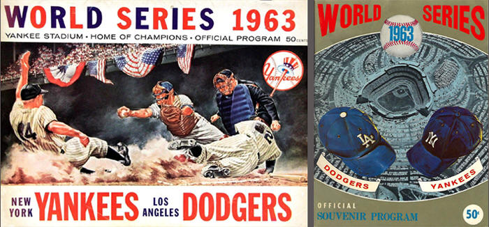 1963 World Series L.A. Dodgers Vs. N.Y. Yankees